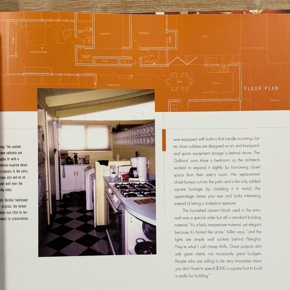 California Ranch House Architecture Book Collection, Set of 3 Collector Books - Picture 10 of 15